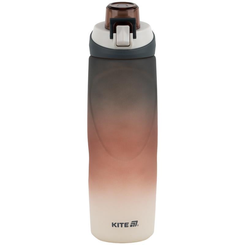Бутылка для воды KITE К26-1200-3 Soft-touch эффект 760 мл Серо-коричневый (131081)
