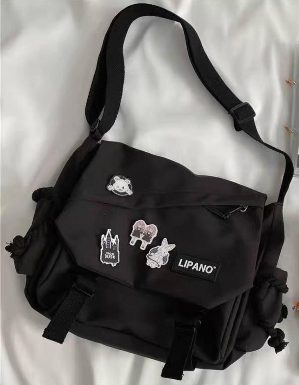 Сумка для девочки с карманами готика (А369)