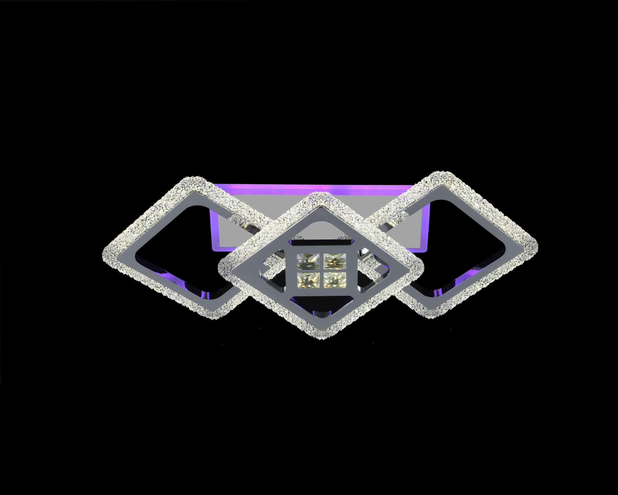 Люстра светодиодная Valeso V 3204-2+1C CR без пульта - фото 3