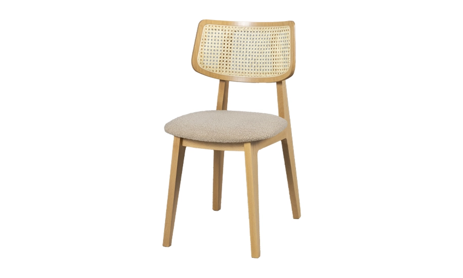 Стул Prestol Пепе Cane из массива дерева и ротанга Дуб (2147483741)