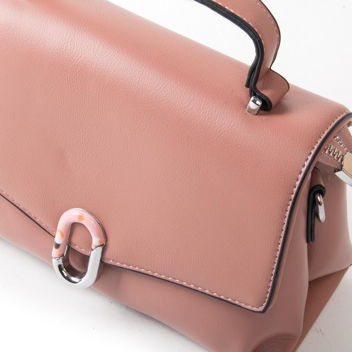 Женская сумочка на два отделения Fashion 701 Пудровый - фото 3 Женская сумочка на два отделения Fashion 701 Пудровый - фото 3