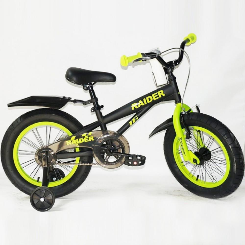 Велосипед Hammer Raider 16 2021 Чорний (8890000122)