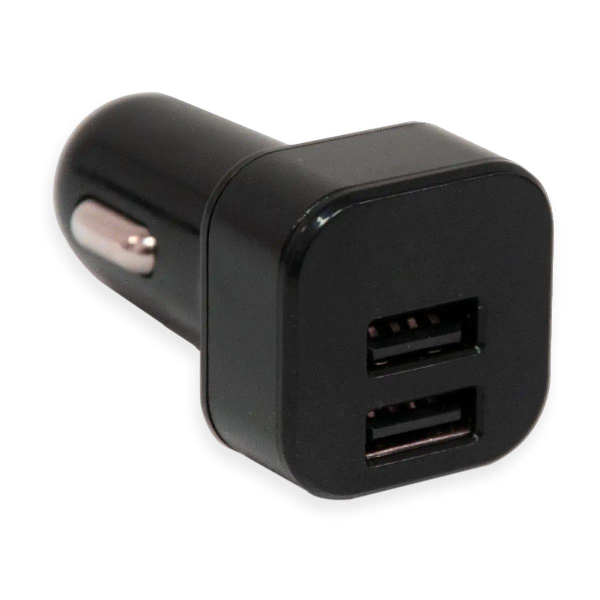 Автомобильное зарядное устройство 2.4А HZ HC-1 Черный (1009531-Black)