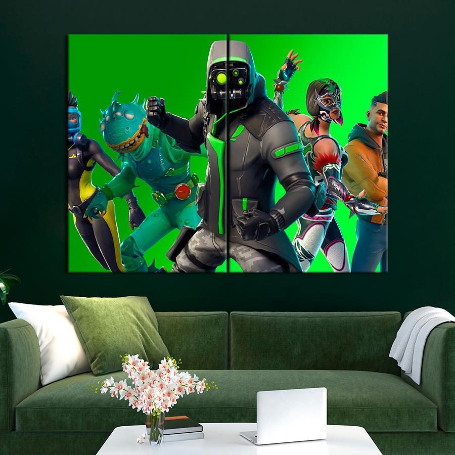 Настенний декор Постер игры Fortnite: Battle Royale 71x51 см (A191-2)