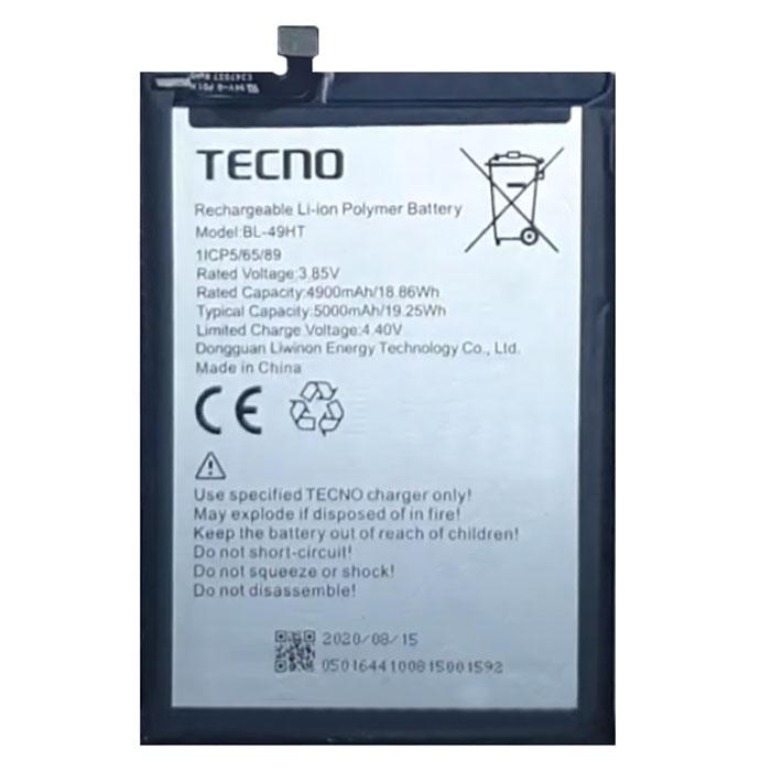 Батарея Tecno BL-49HT Camon 16 SE/5000 mAh PRC