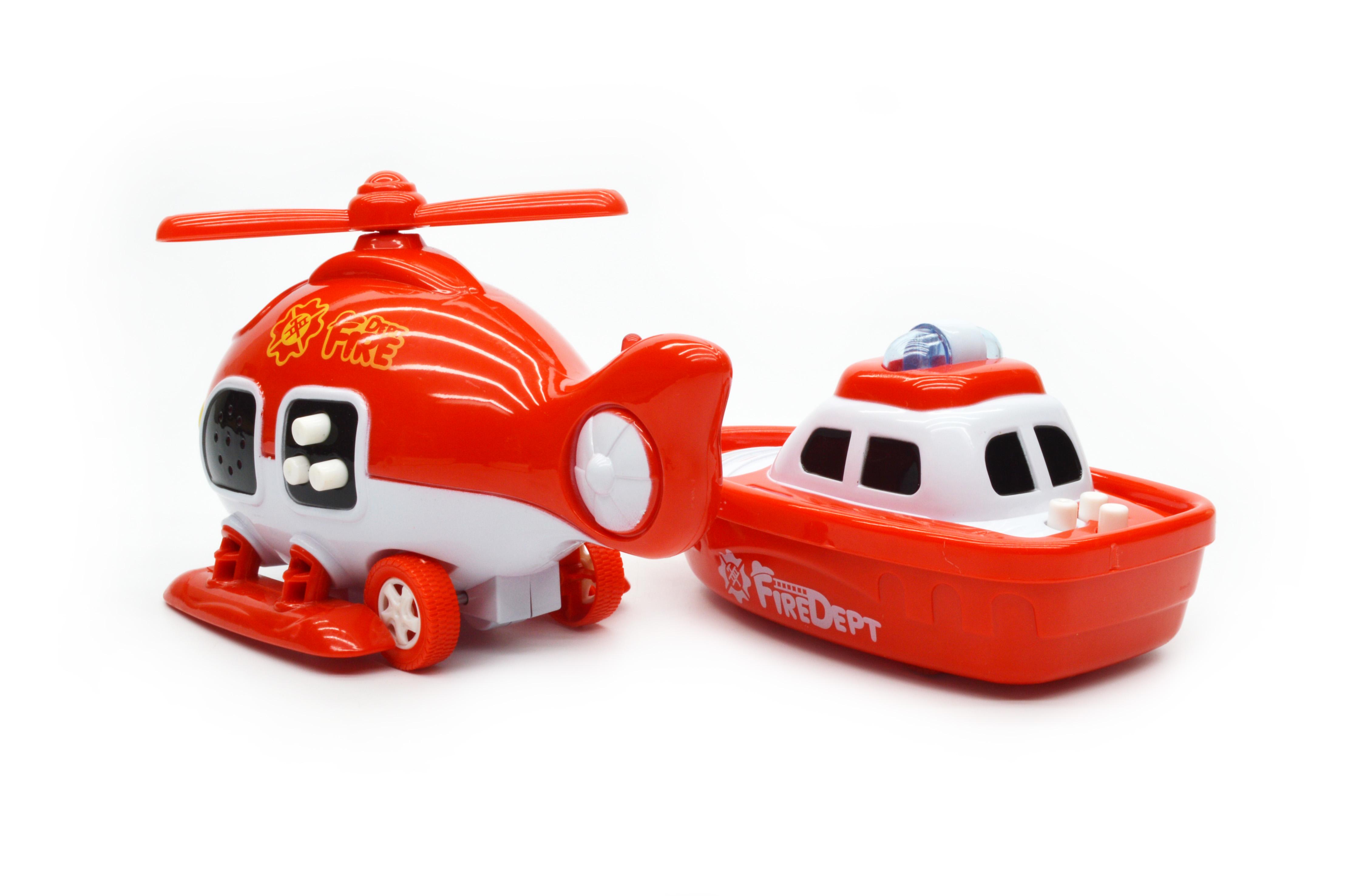 Набор транспорта Вертолет и Катер - фото 3 Набор транспорта Вертолет и Катер - фото 3