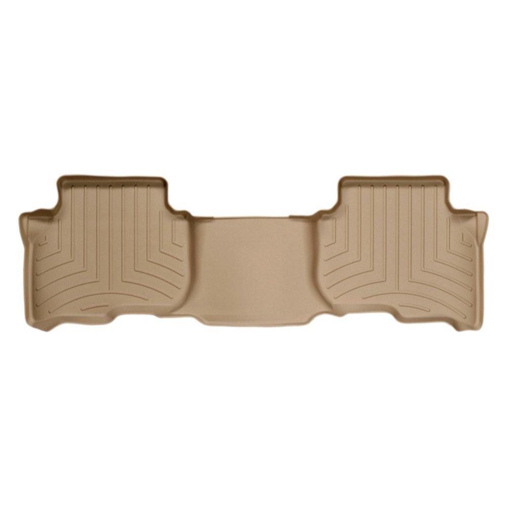 Коврики в салон WeatherTech для Land Rover Discovery 2005-12 задние с бортиком Бежевый (450462)