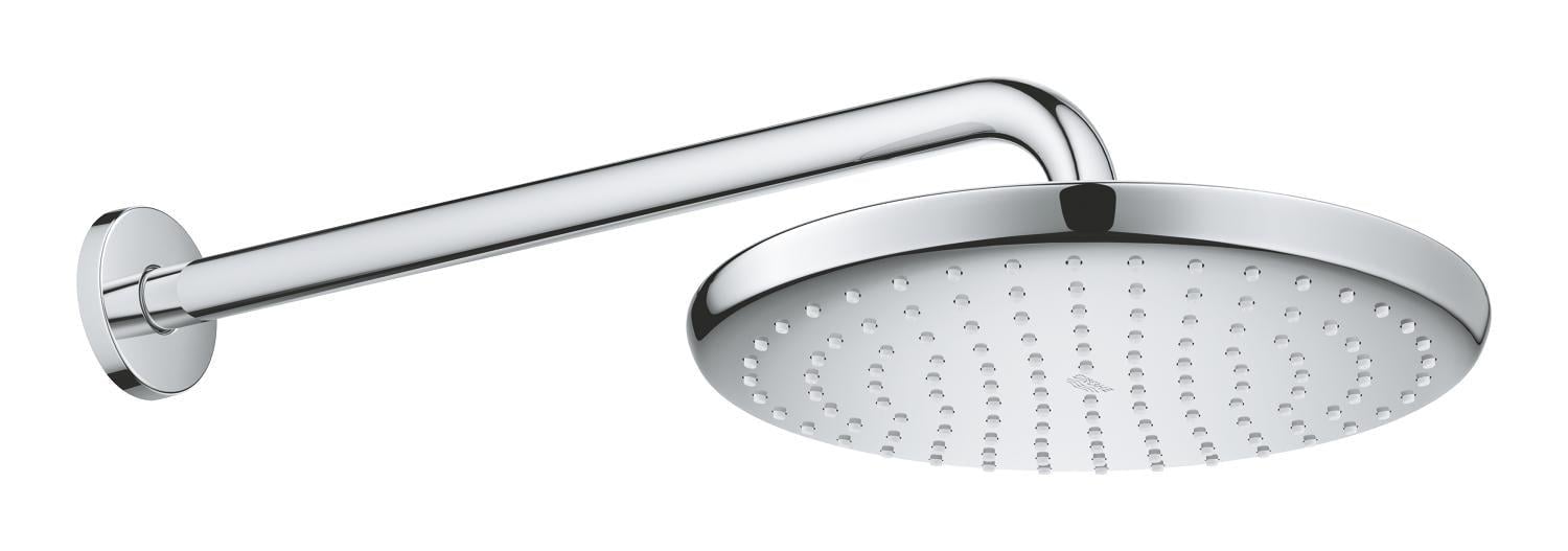 Верхний душ с настенным кронштейном Grohe Tempesta из нержавеющей стали Хром (OL-26668000)