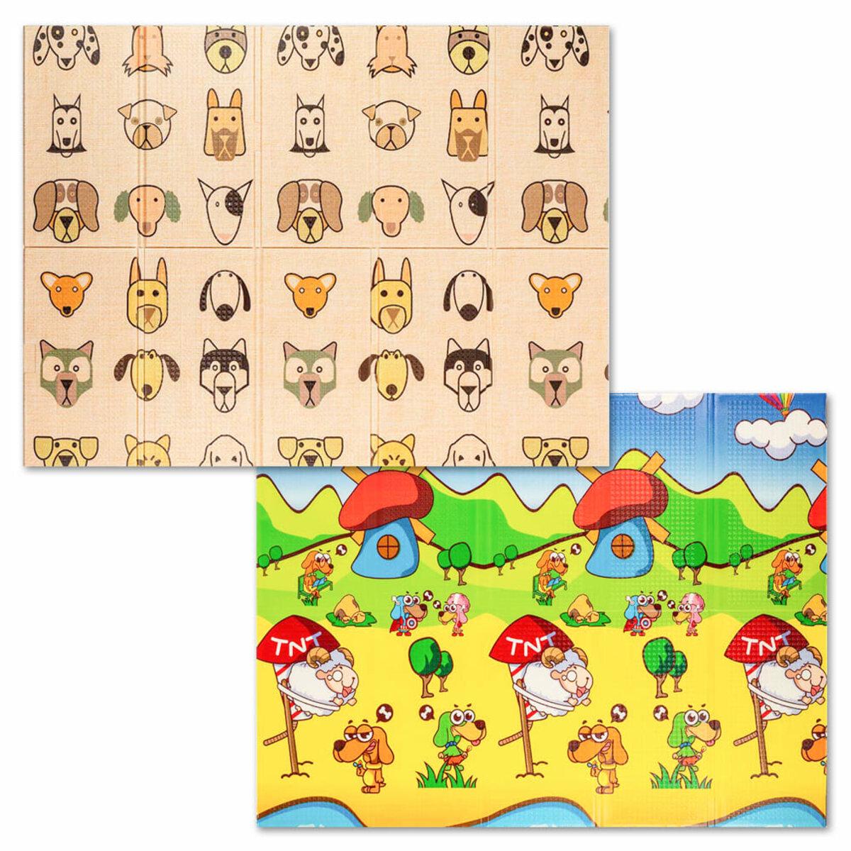 Развивающий термоковрик Породы собак Щенки складные 150х200х1 см (SW-00001313) Развивающий термоковрик Породы собак Щенки складные 150х200х1 см (SW-00001313)