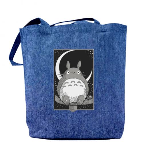Шоппер My Neighbor Totoro 37x41 см Джинс (14428481-61-187156)