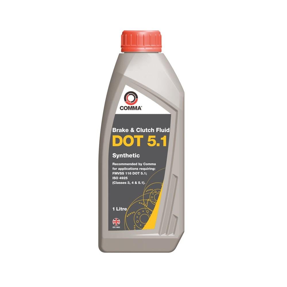 Гальміна рідина DOT 5,1 Brake Fluid 1 л 12 шт.