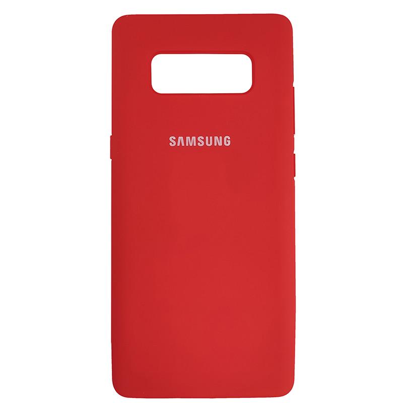 Чехол Silicone Case for Samsung Note 8 Red  (29caa1-2861)