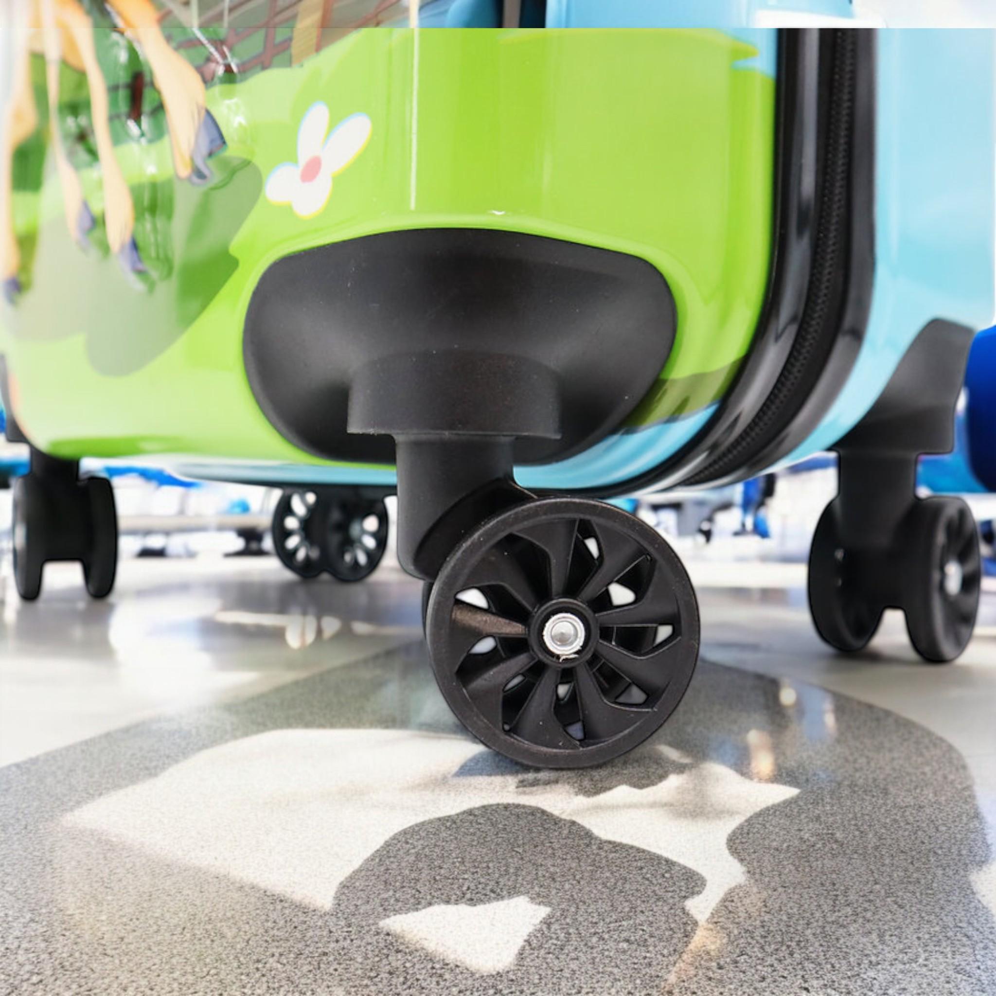 Валіза дитяча H&H Goat on the Lawn ABS-пластик на 4 коліщатках з кодовим замком 35 л (S_D-9) - фото 6 Валіза дитяча H&H Goat on the Lawn ABS-пластик на 4 коліщатках з кодовим замком 35 л (S_D-9) - фото 6