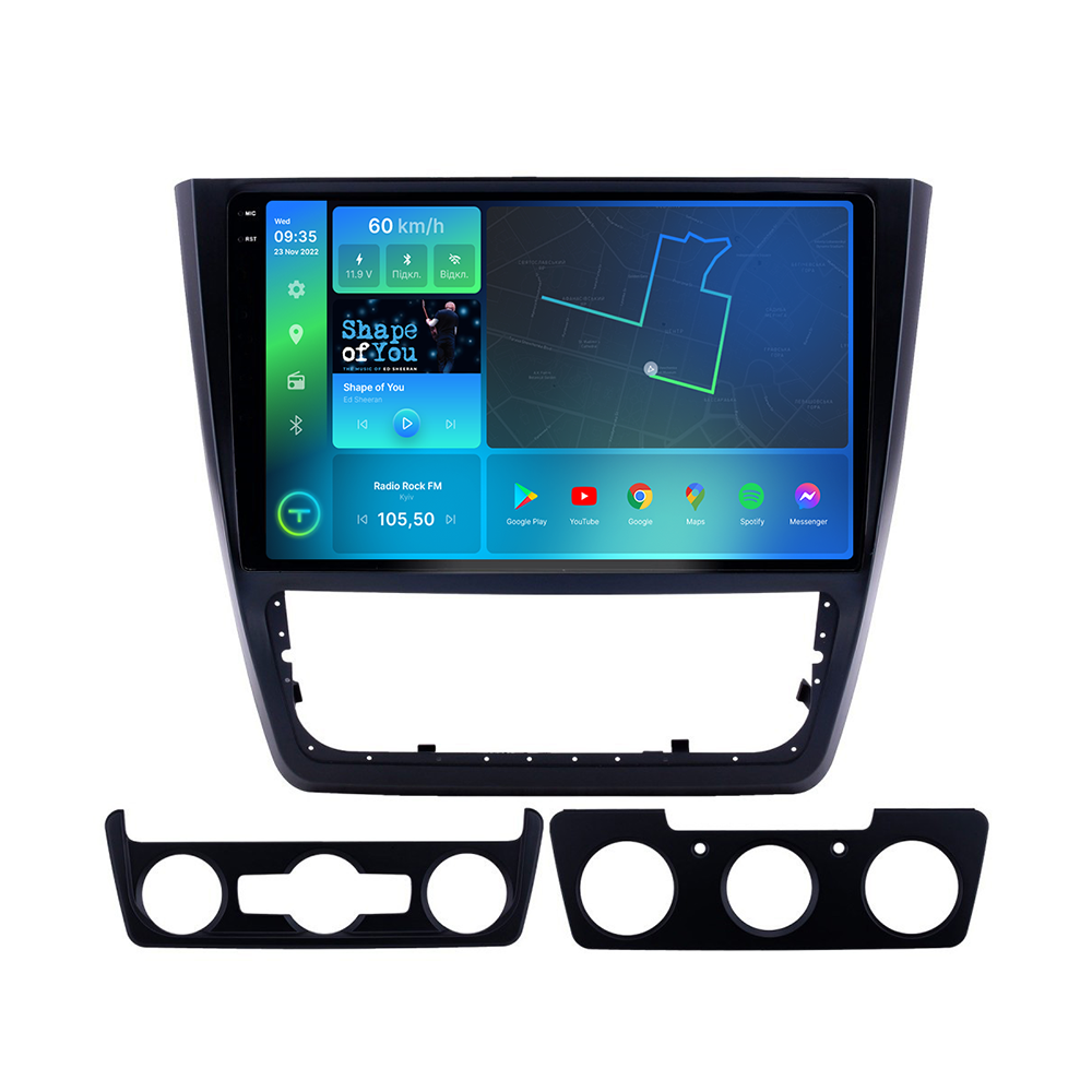 Магнітола штатна Torssen 2K DTS Skoda Yeti Conditioner F10432 4G Carplay DSP (202308497)