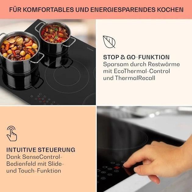 Плита электрическая KLARSTEIN Virtuosa 5 (10041116) - фото 4 Плита электрическая KLARSTEIN Virtuosa 5 (10041116) - фото 4