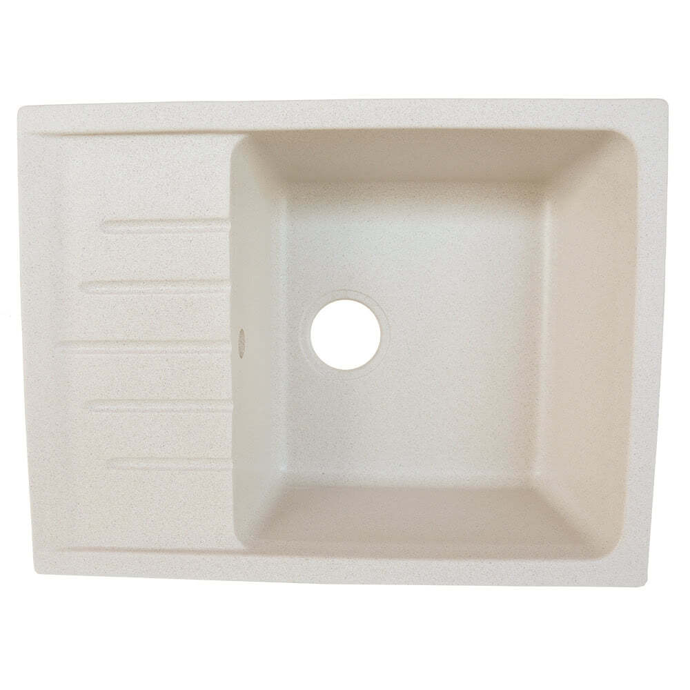 Мойка кухонная Platinum Intenso 6550 Белый (20976)