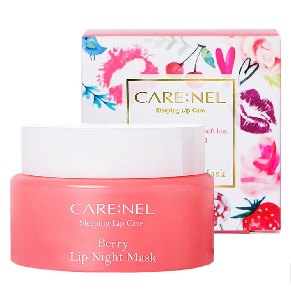 Маска-бальзам carenel Berry Lip Night Mask зволожуюча для губ з ароматом лісових ягід 23 г