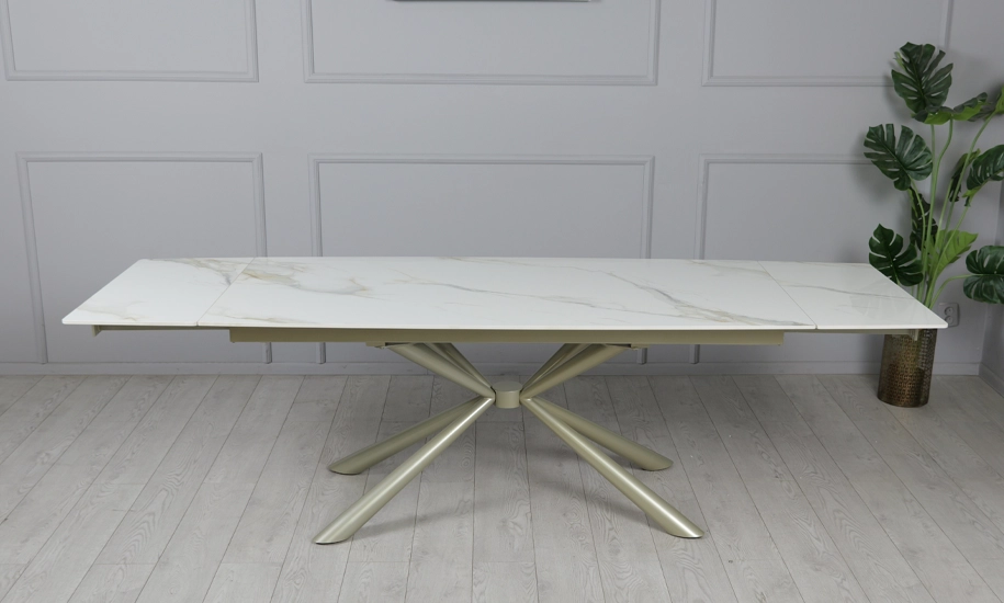 Стол раскладной Рим 1800/2600x900x750 мм Белый (2147483784) - фото 6