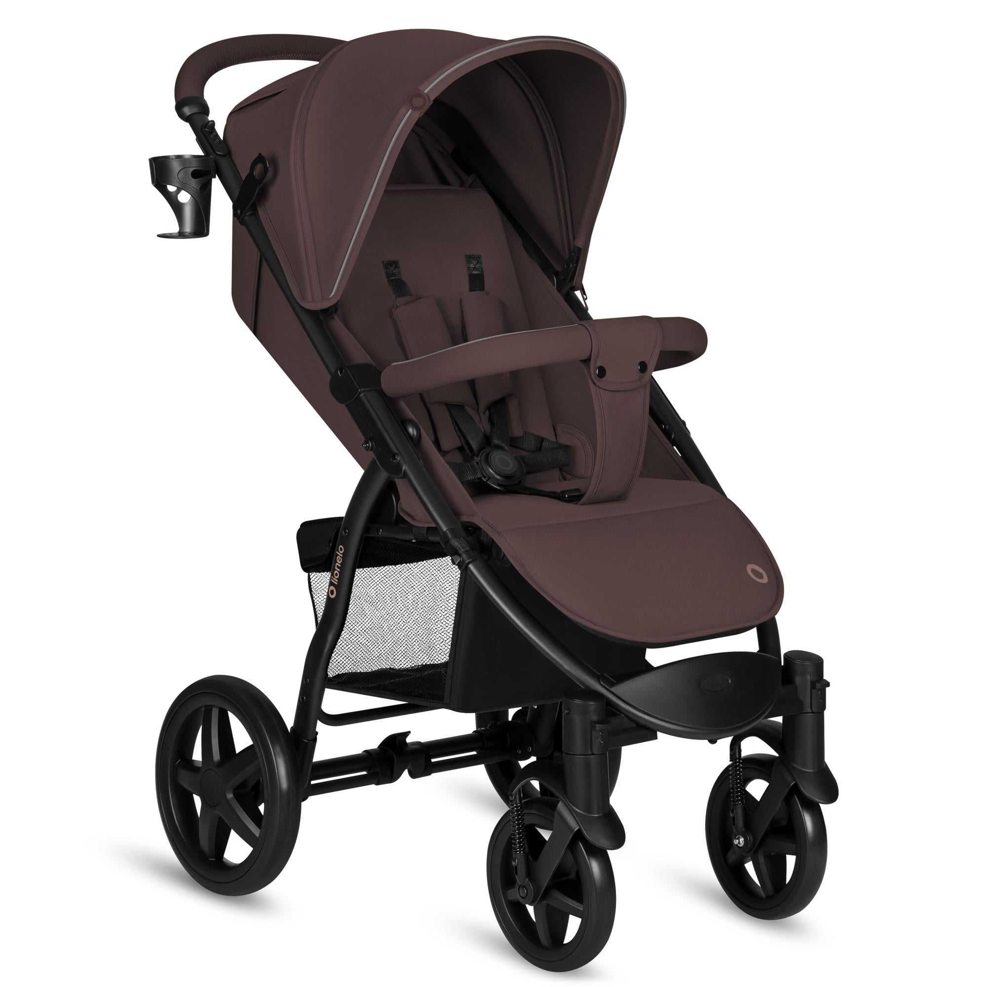 Коляска прогулочная Lionelo ANNET PLUS Brown/Chocolate Коляска прогулочная Lionelo ANNET PLUS Brown/Chocolate