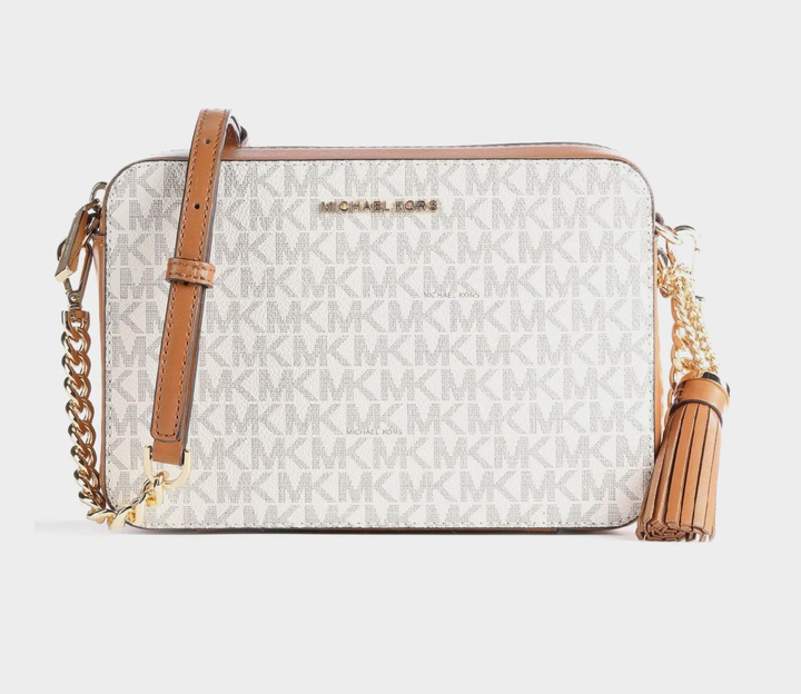 Сумка женская Michael Kors Jet Set Crossbody Vanilla