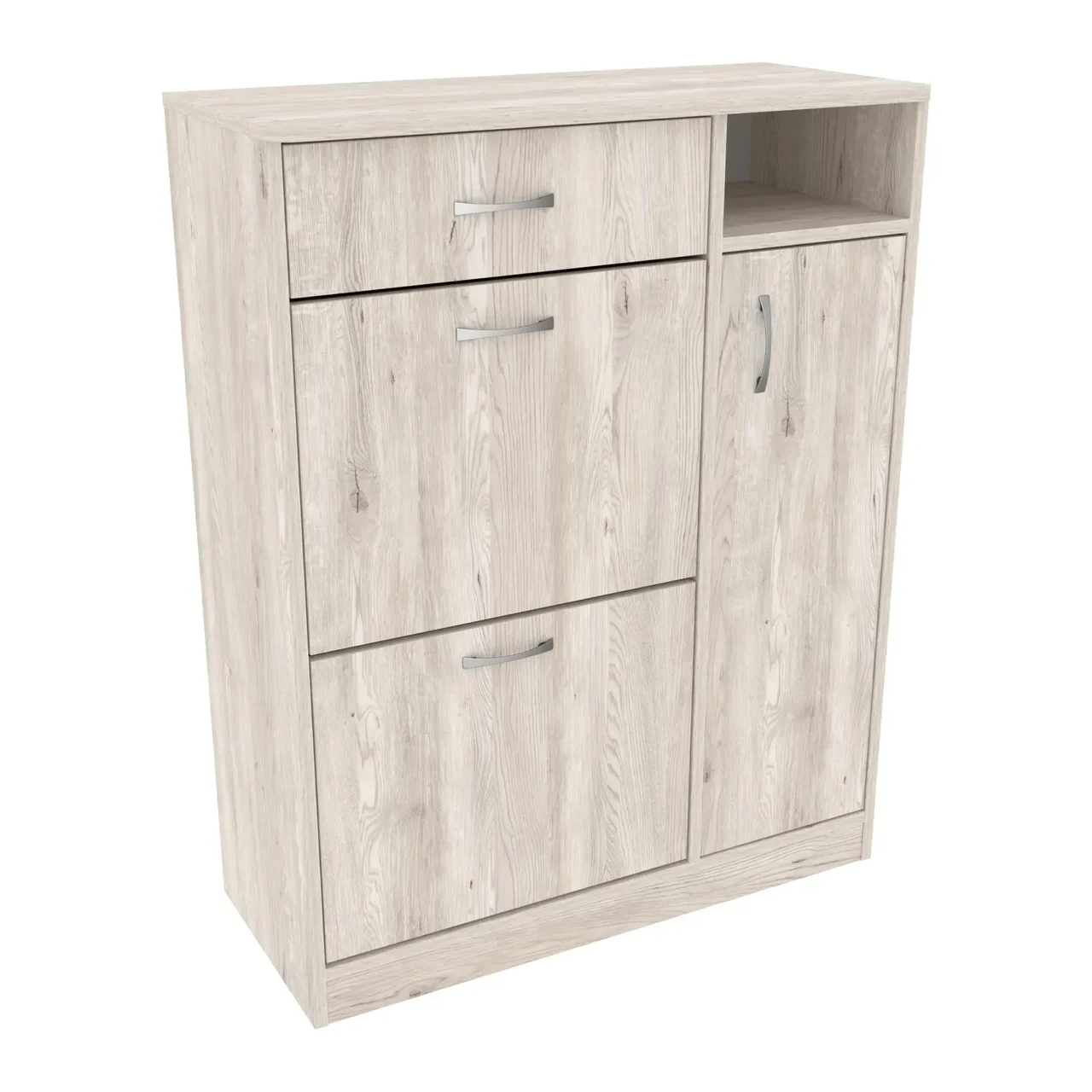 Тумба для обуви Kontinent No5 80х35х101 см Самоа Дымчатый (83475721)