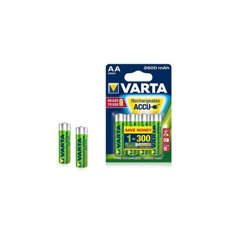 Аккумулятор Varta HR06 АА 2600 mAh 4 шт. - фото 2