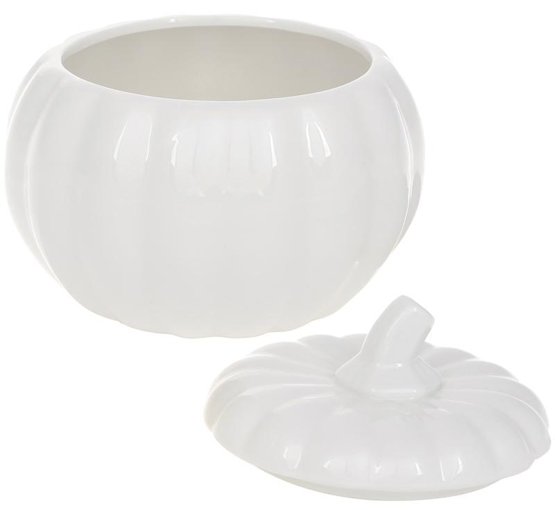 Цукорниця порцелянова White City Гарбуз 500 мл (BD-988-251) - фото 2 Цукорниця порцелянова White City Гарбуз 500 мл (BD-988-251) - фото 2