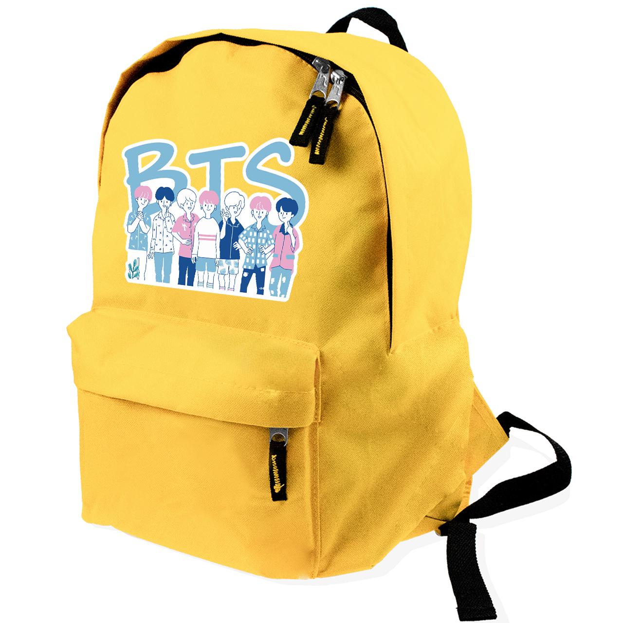 Рюкзак дитячий BTS Жовтий (9263-3265-SY)