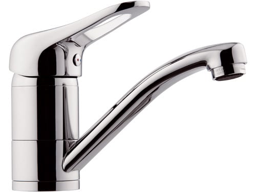 Змішувач з поворотним виливом Remer KISS K11G Хромована латунь