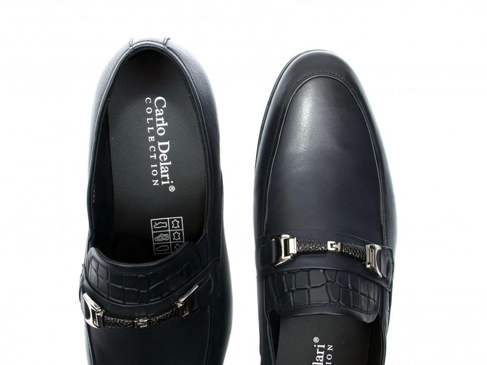 Туфли Carlo Delari 7171096 р. 40 Темно-синий (15811) - фото 4