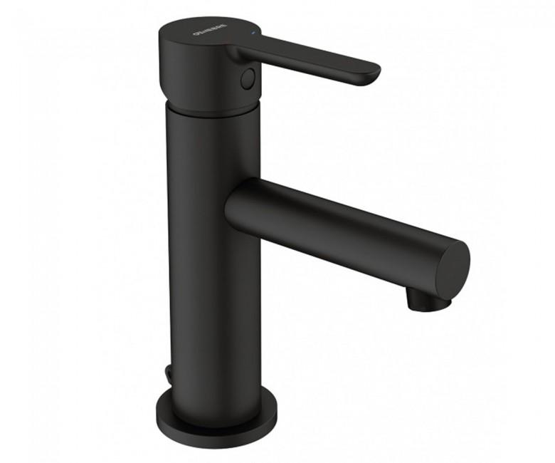 Смеситель для раковины Genebre Oslo Black 65130194166 однорычажный Черный (59427)