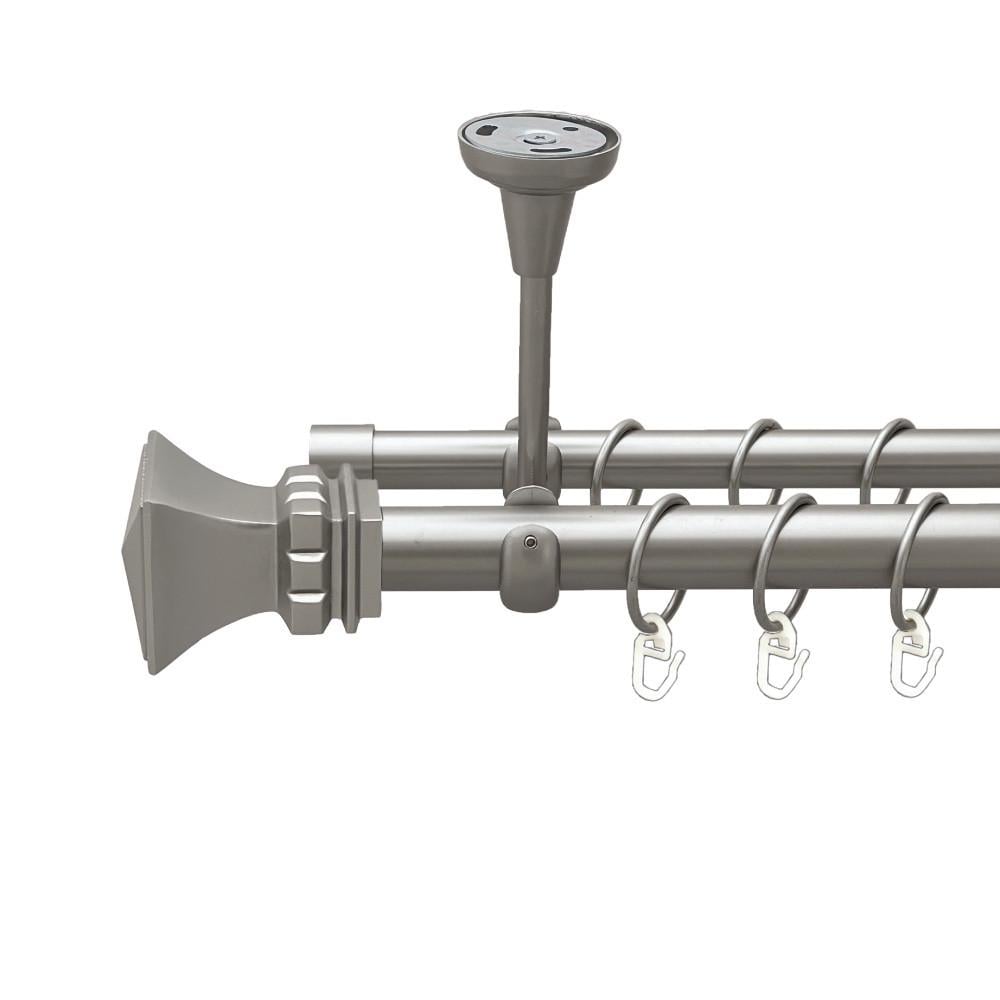 Карниз Orvit Эмпория двухрядный гладкий 300 см Сатин (00-00023899)