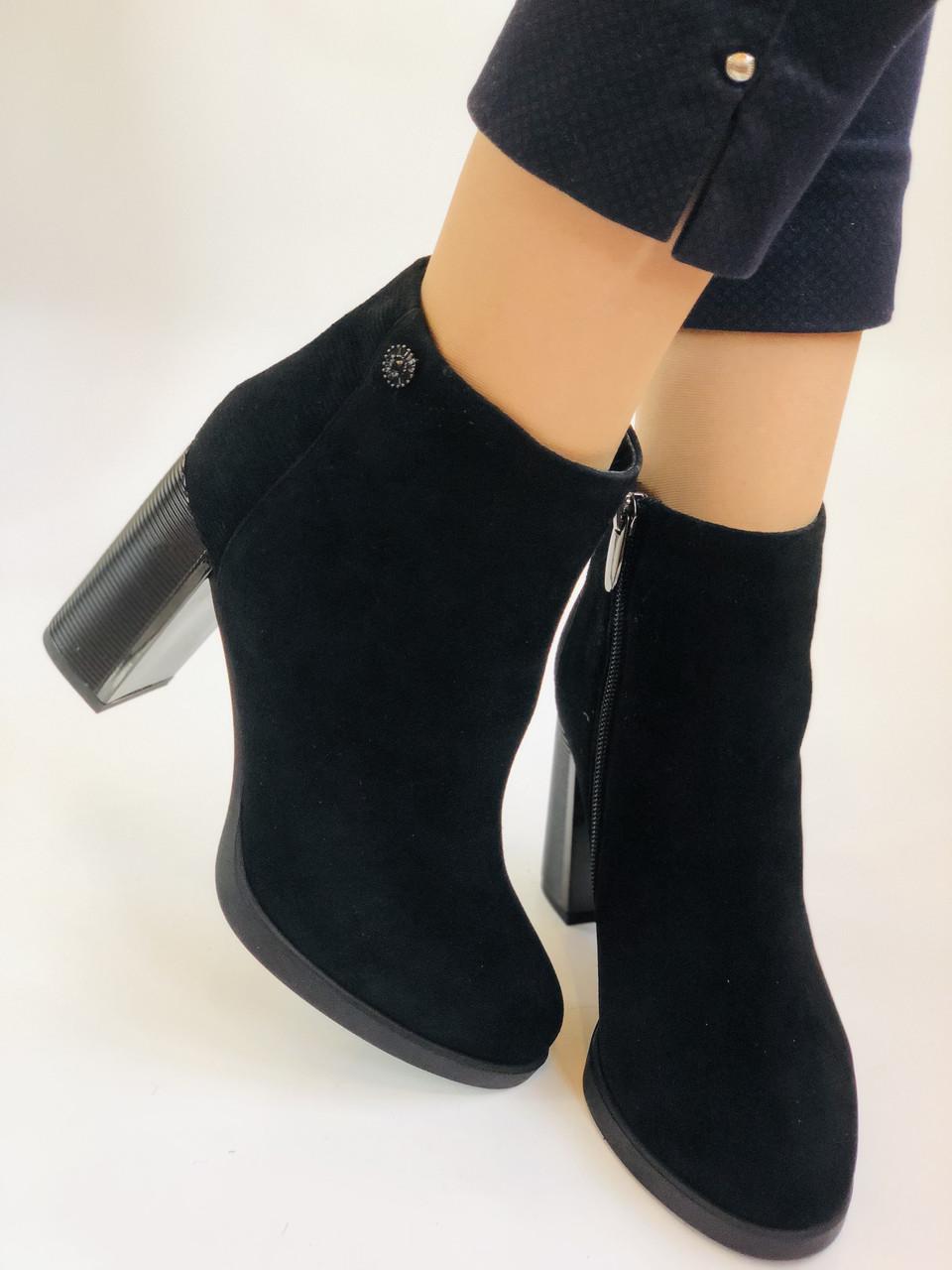 Ботильоны женские осенние Erisses р. 39 25.0 см Черный (2274) - фото 9