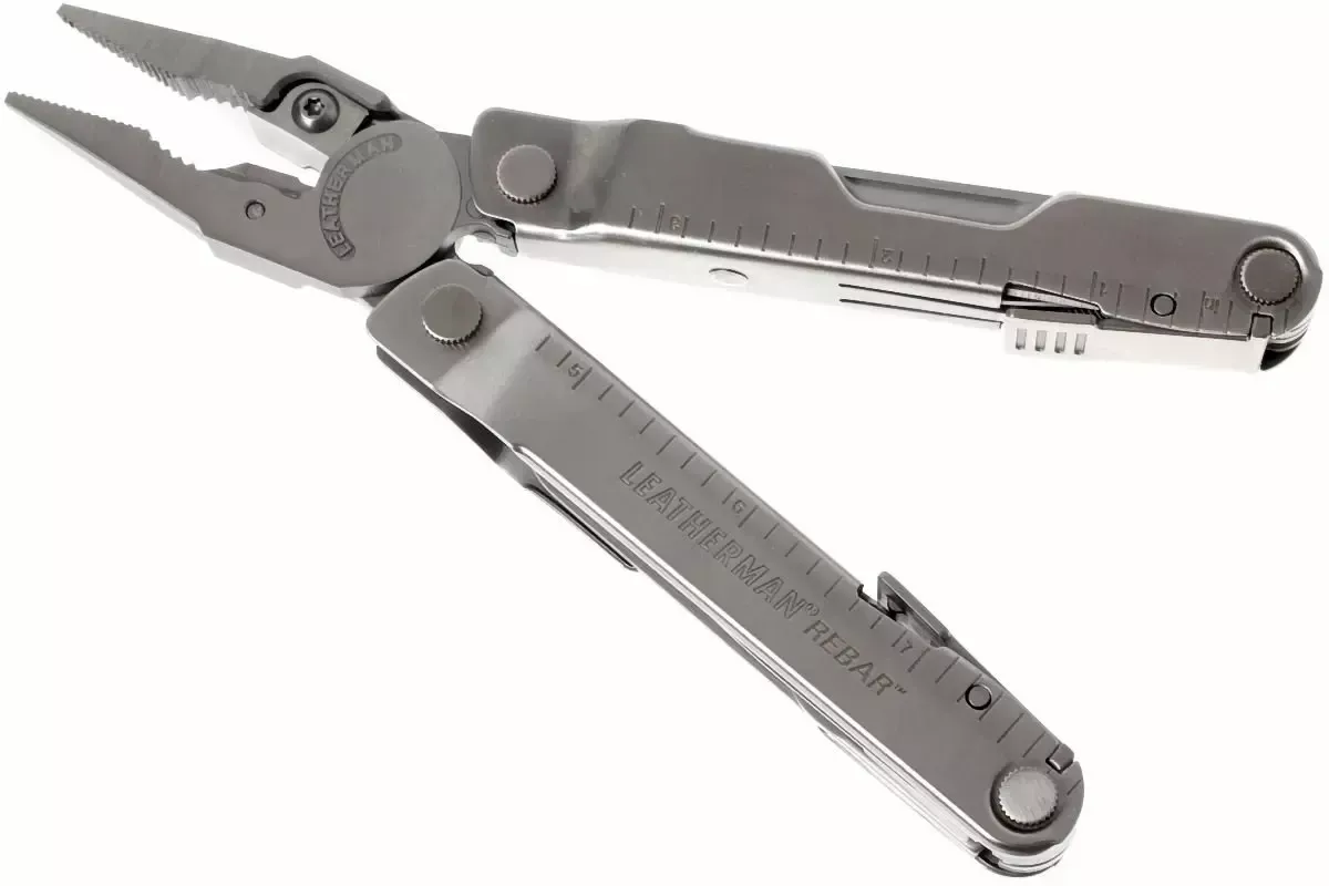 Мультитул Leatherman Rebar Stainless Steel 17 инструментов с чехлом (26067866) - фото 8 Мультитул Leatherman Rebar Stainless Steel 17 инструментов с чехлом (26067866) - фото 8