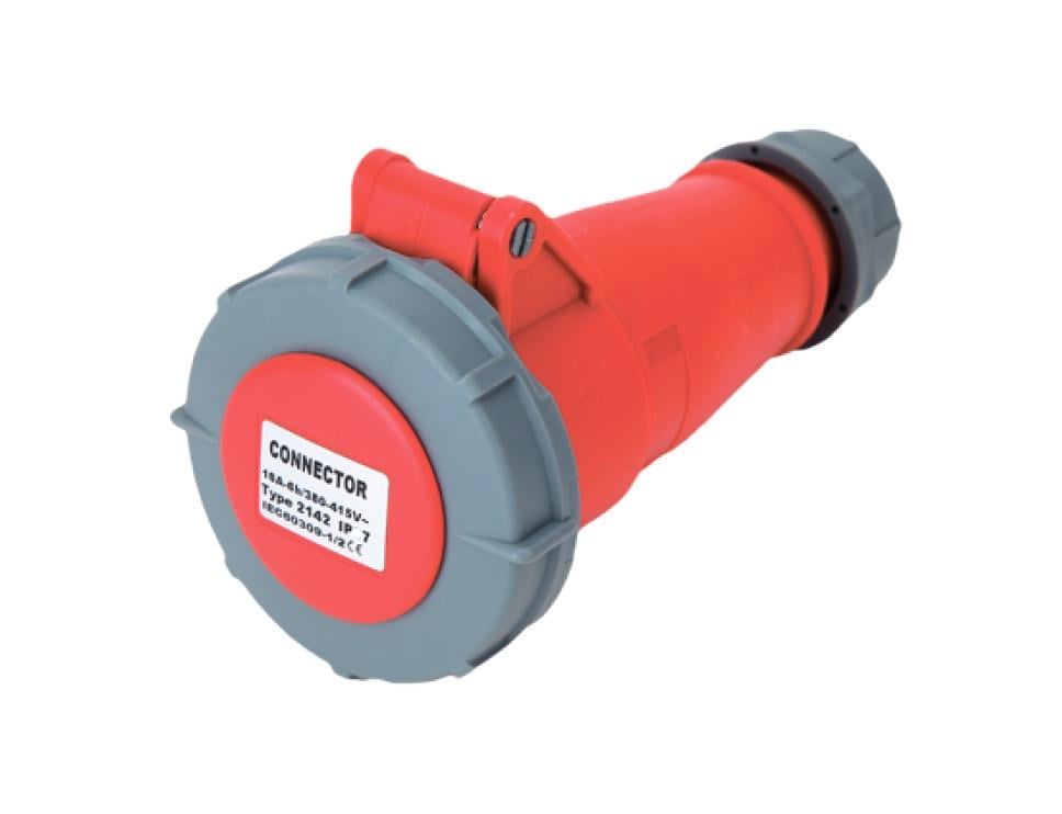 Розетка переносная TechnoSystems 3Р+PЕ 16А 380В IP67 (5502053)