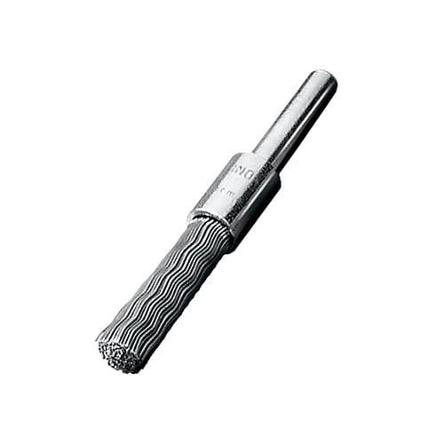 Щітка кінцева Lessmann 11х25 мм хвостовик 6 мм високоміцний сталевий дріт 0,35 мм 12000 об/хв 466171 (13733)