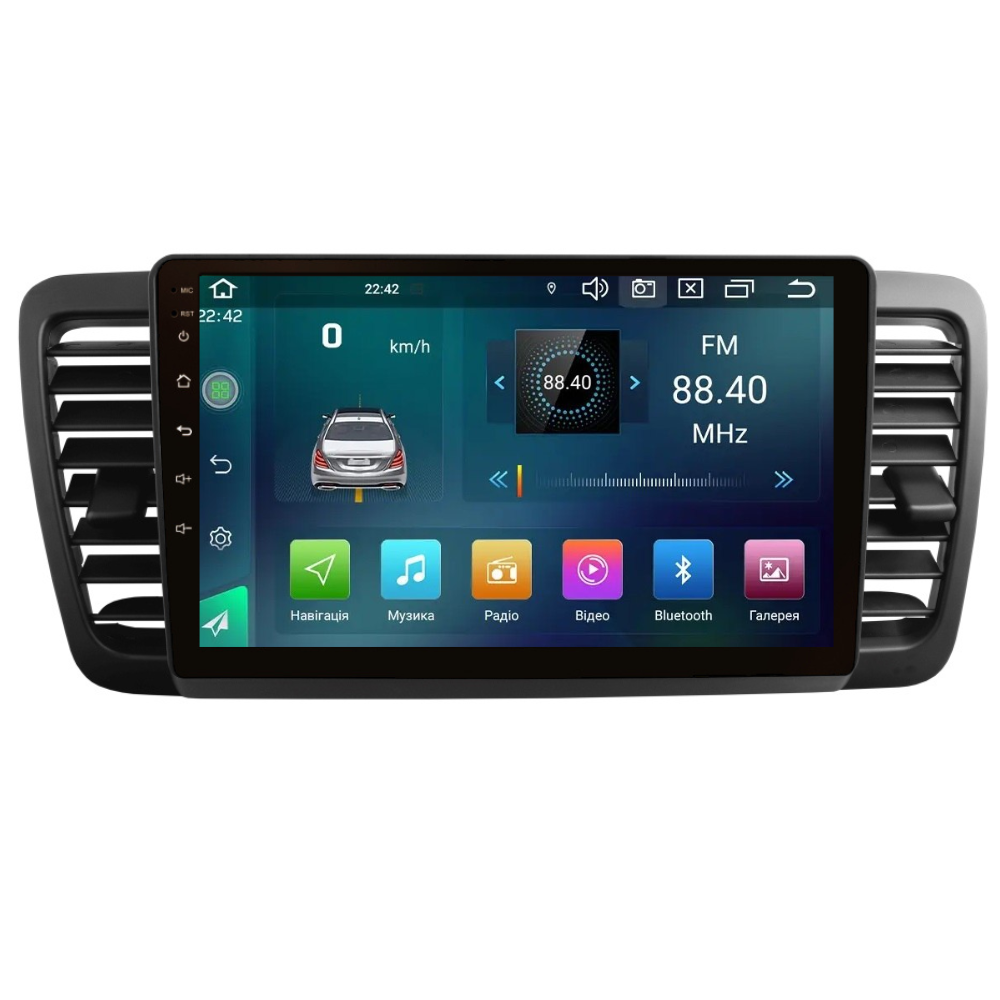 Магнітола штатна CYCLONE C9 CPL GSM Carplay 2/32 GB 4G для Subaru Outback 2003-2009 р. (AR-81579)