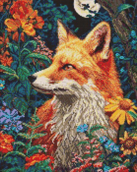 Алмазна мозаїка Загадковий ліс під рудими лапками art_selena_ua 40х50 см (AMO20255)