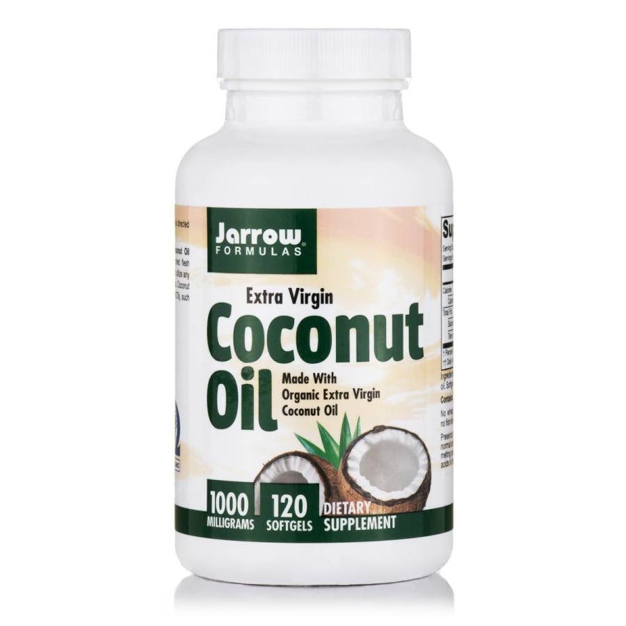 Натуральна добавка Jarrow Formulas Coconut Oil Extra Virgin 120 капс. (8199)