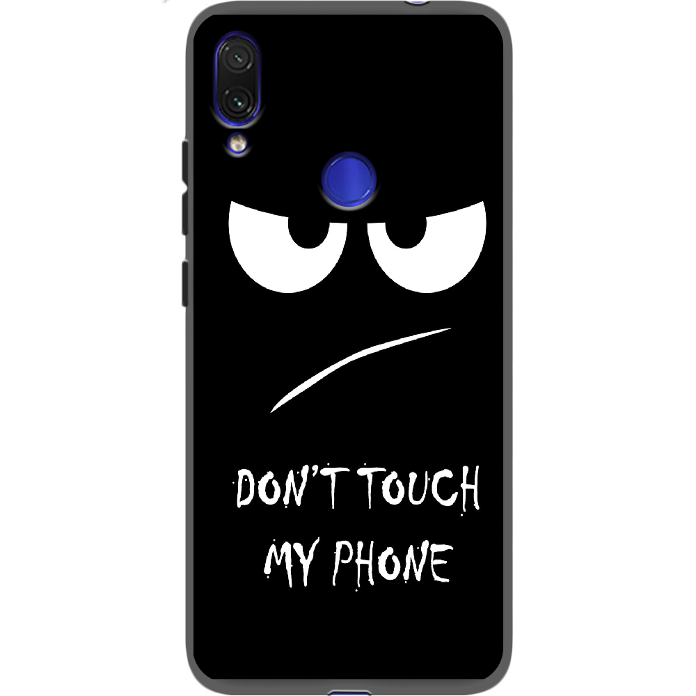 Чохол Boxface Xiaomi Redmi Note 7 Don't Touch my Phone Чорний силікон (36202-up535-37106)