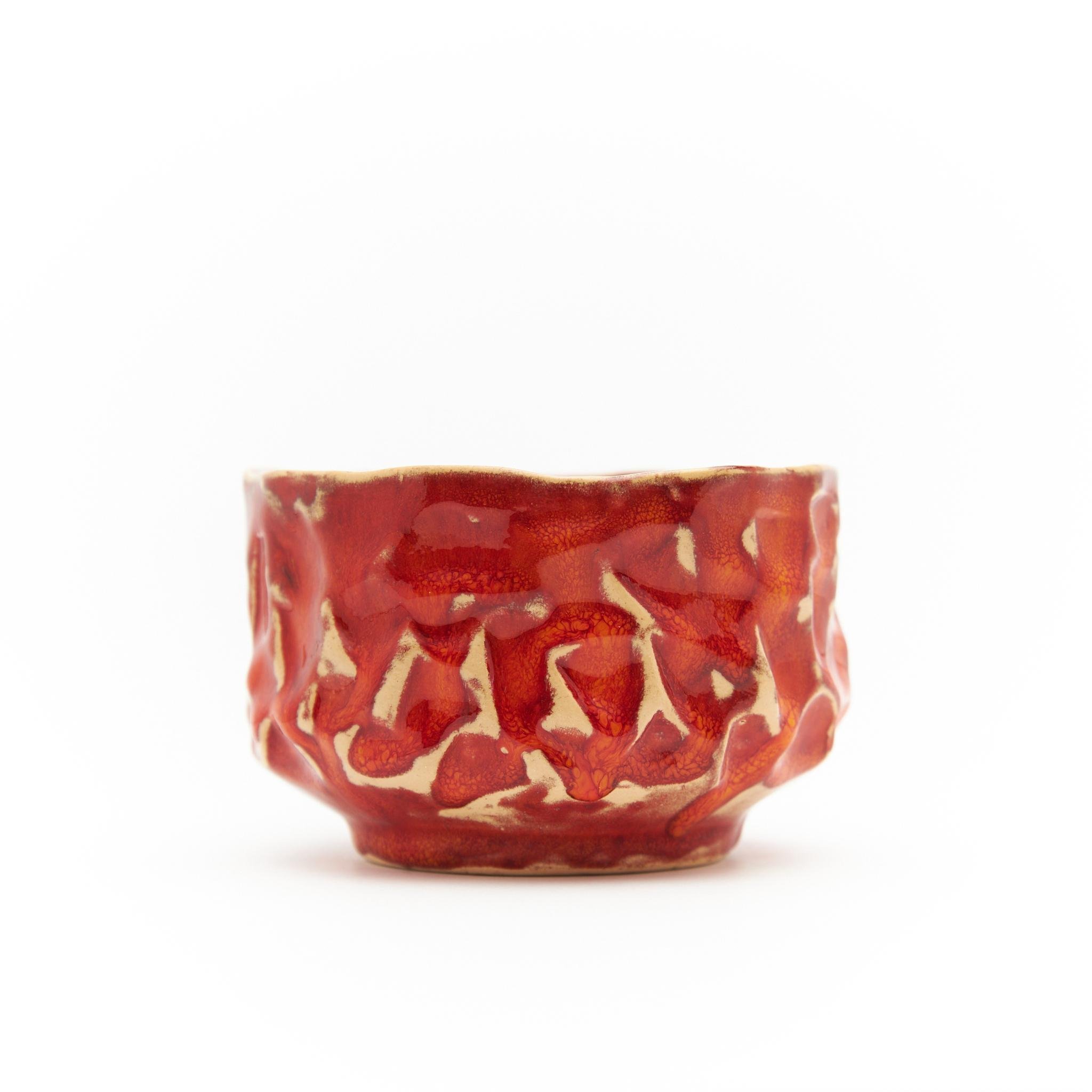 Чаван для матча Лавовый ручной работы (CUP-006) - фото 1 Чаван для матча Лавовый ручной работы (CUP-006) - фото 1