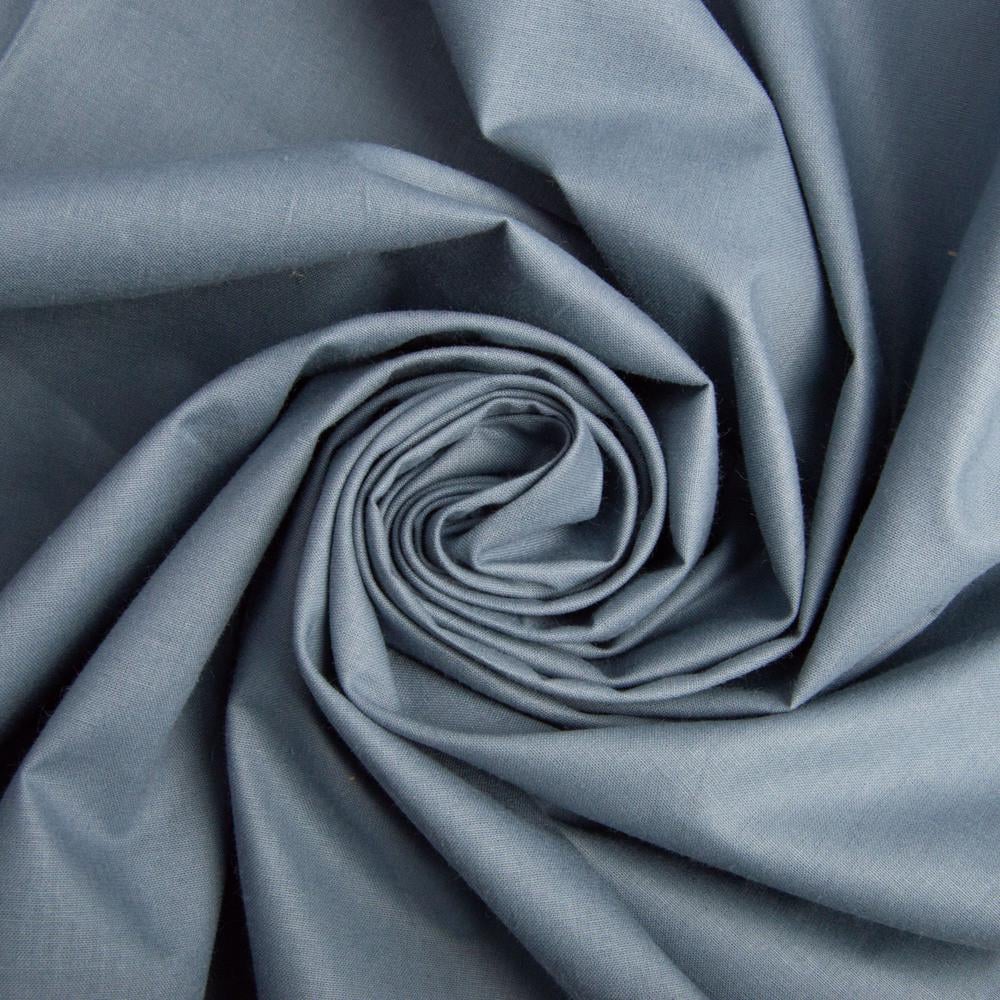 Тканина бязь ранфорс для постільної білизни V-77 2,4 м Темно-сірий (2301335594)