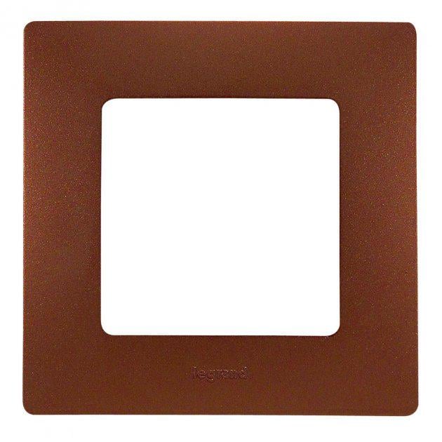 Рамка 1 пост Legrand 672571 Etika пластик Какао (11562164)