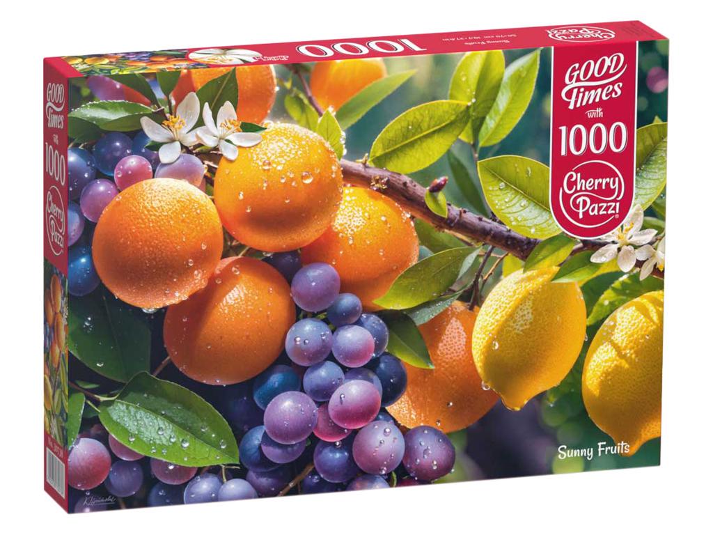 Пазли CherryPazzi 1000 Сонячні фрукти 30738 50x70 см (MTT-187617)