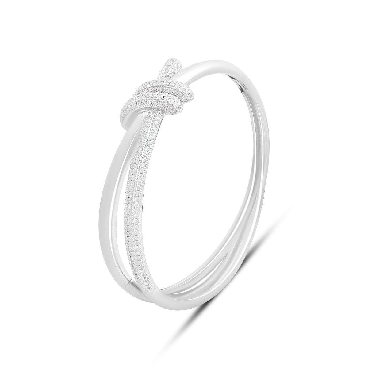 Браслет серебряный с фианитами 18 26,29 гр