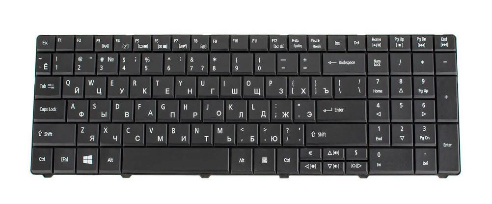 Клавиатура для ноутбука Acer Aspire 5242 матовая (KB.I170A.103)