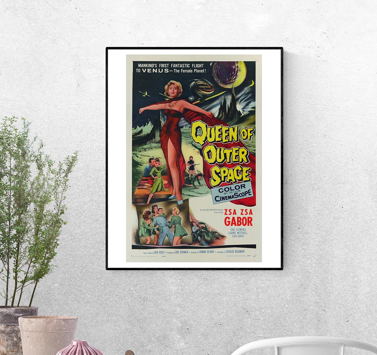 Постер Королева космоса 1958 г. Режиссёр Эдвард Берндс формат А-0 (Afisha2050004_Poster)