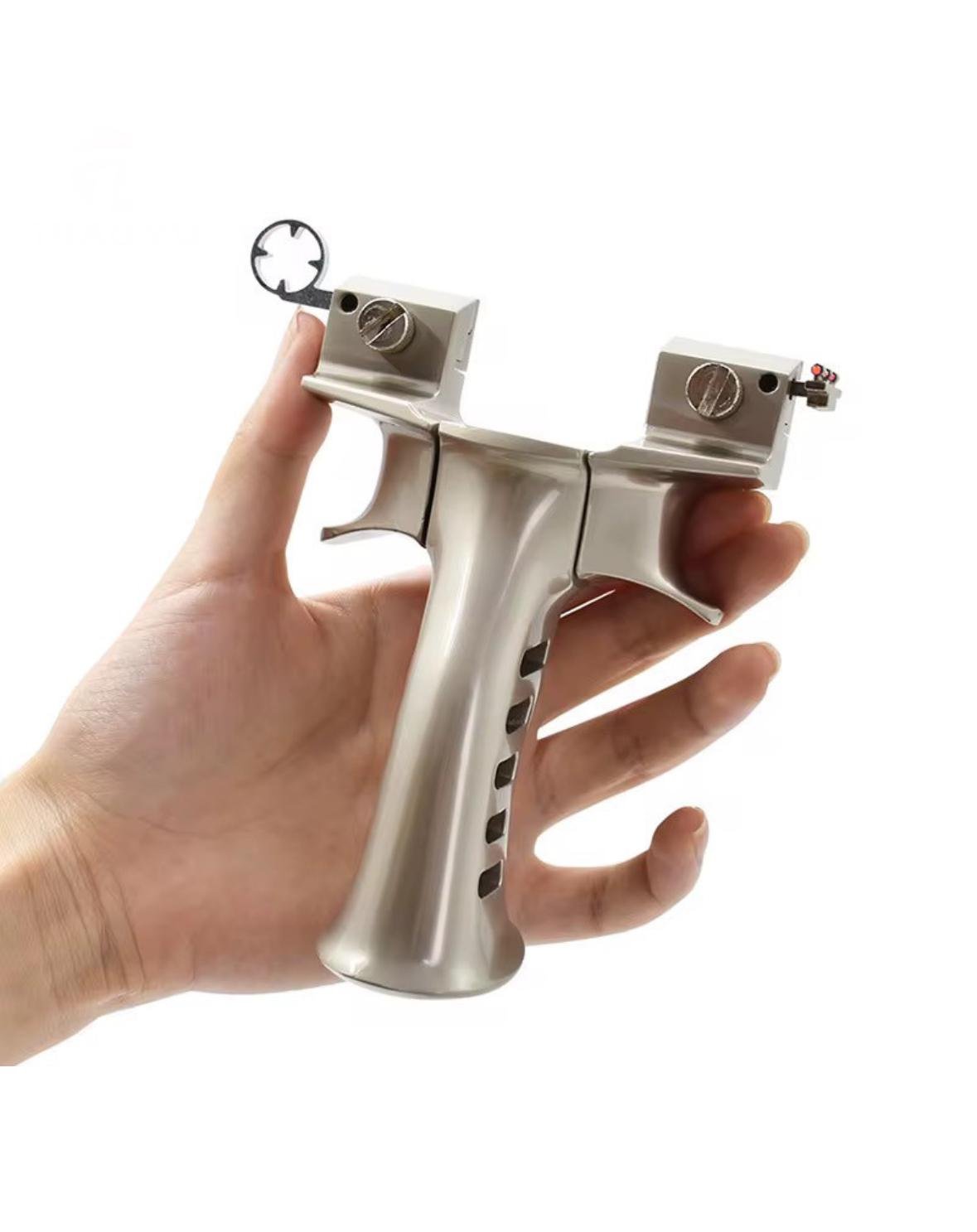 Рогатка металева SFU Steel King з прицілом (0018) - фото 3 Рогатка металева SFU Steel King з прицілом (0018) - фото 3