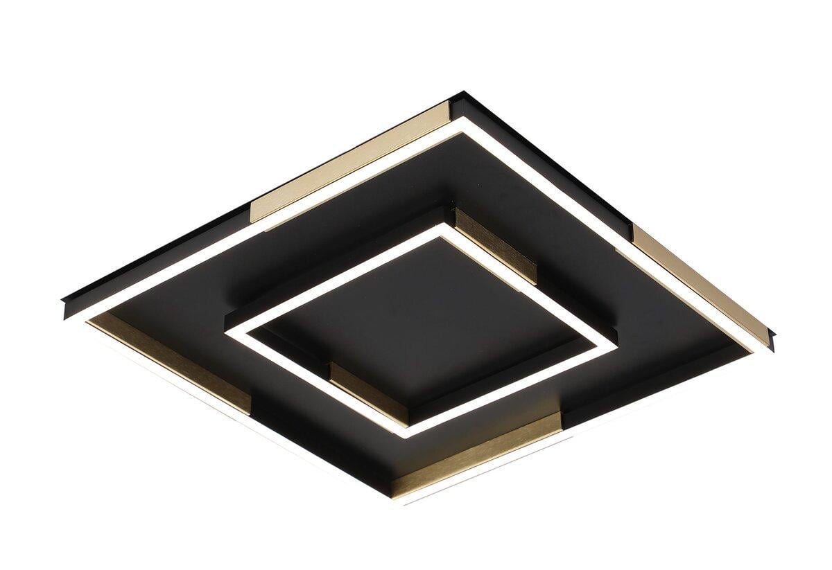 Люстра потолочная Valeso 3437/450 LED 96W Черный с золотым (3120078202)