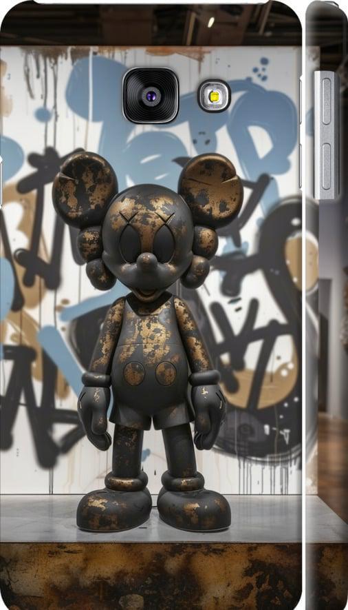 Чехол на Samsung Galaxy A3 (2016) A310F Bronze kaws v2 (6098m-159-42517)